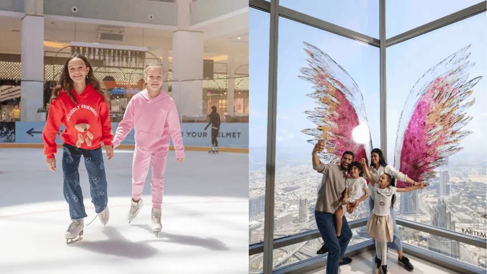 At The Top, Бурдж-Халифа уровень 124 + Каток Dubai Ice Rink - Image 1