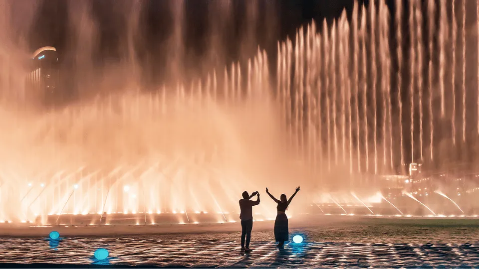 Promenade de la fontaine de Dubaï - Image 1